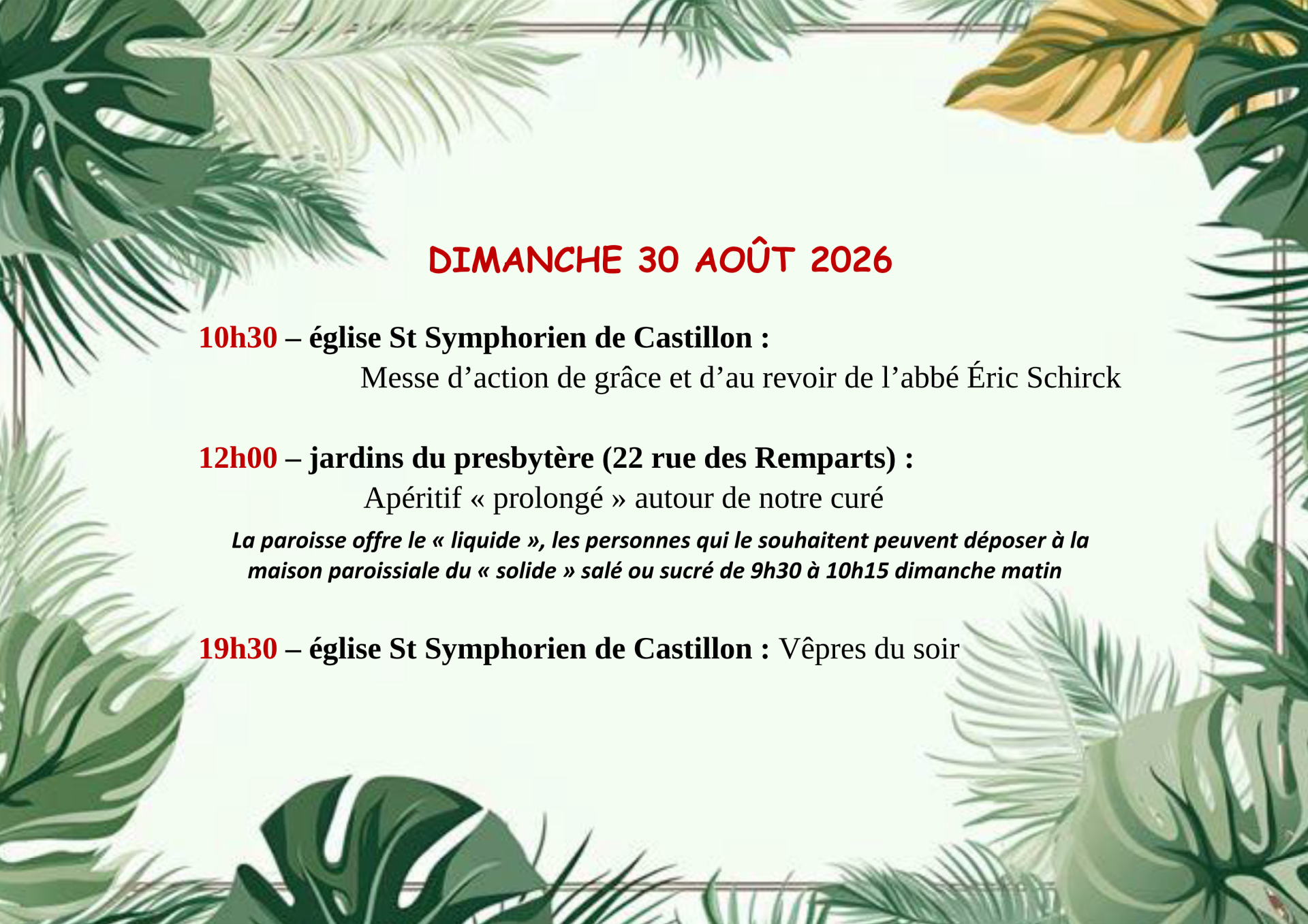 30 aout